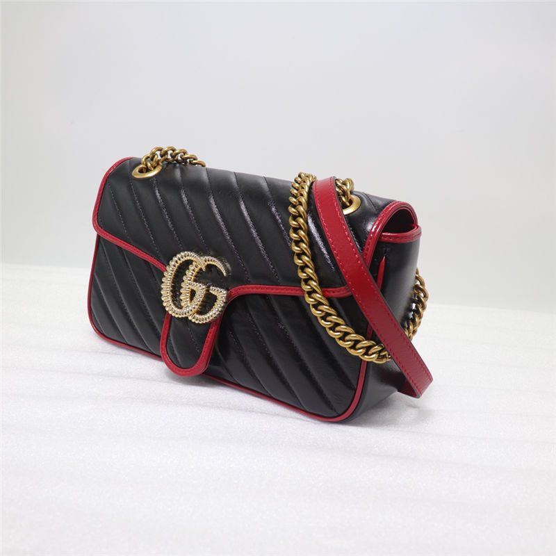 GG Marmont small matelassé shoulder bag High