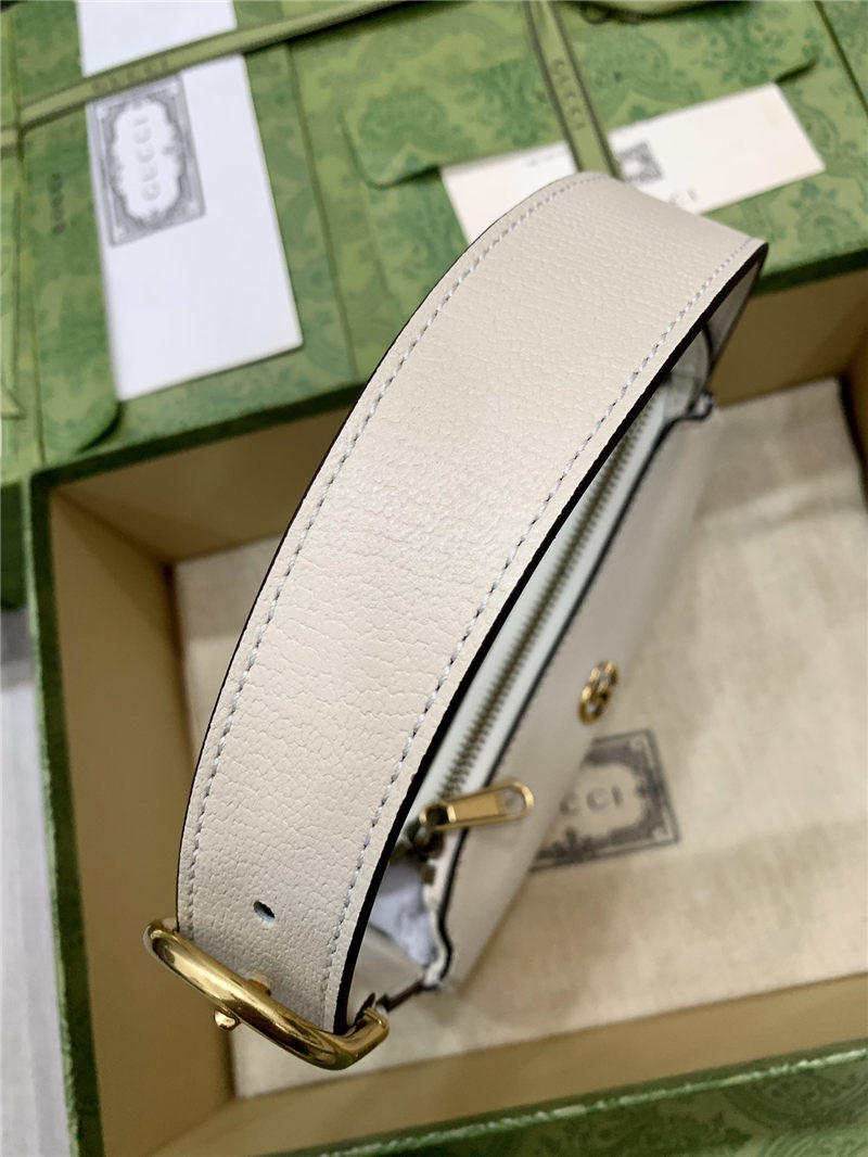 APHRODITE MINI SHOULDER BAG 739076 Leather White High