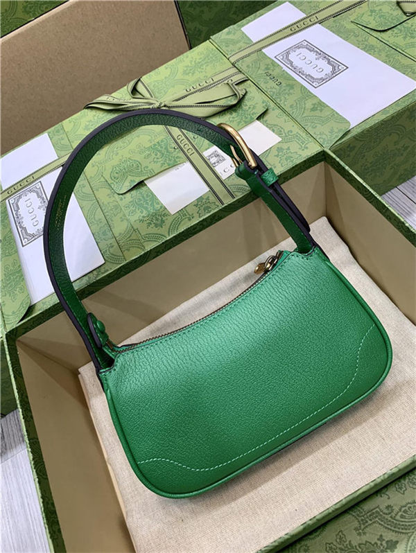 APHRODITE MINI SHOULDER BAG 739076 Leather Green High