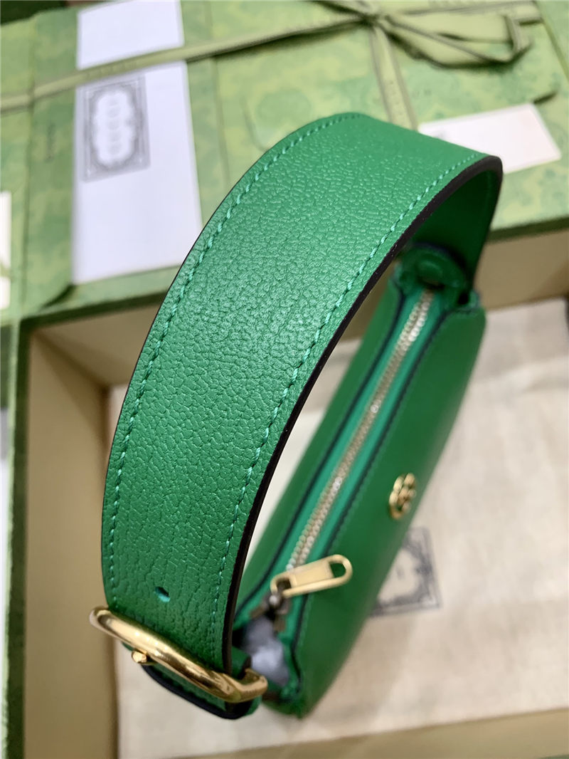 APHRODITE MINI SHOULDER BAG 739076 Leather Green High