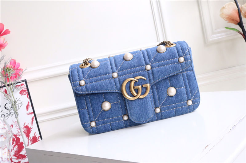 GG Marmont small matelassé shoulder bag High