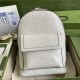 Gucci GG embossed backpack Leather White High