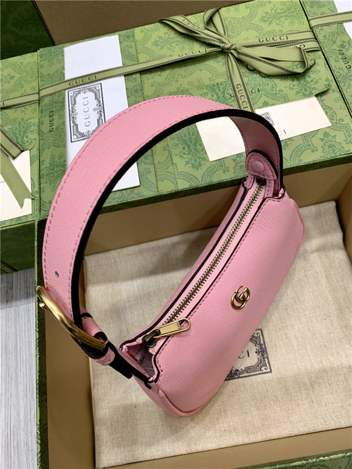 APHRODITE MINI SHOULDER BAG 739076 Leather Pink High