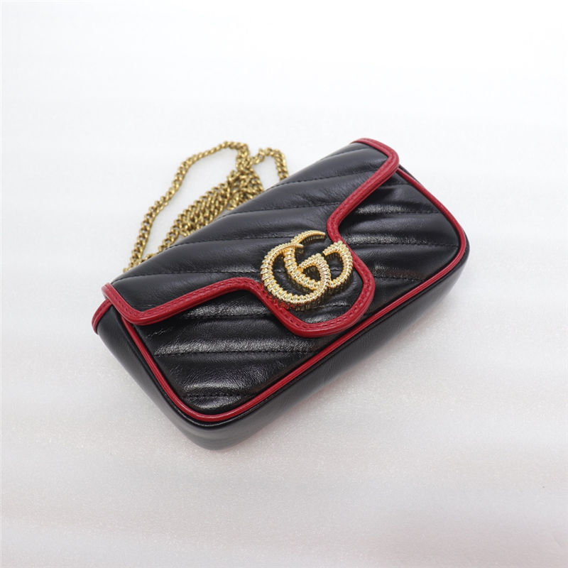 GG MARMONT MATELASSÉ SUPER MINI BAG 476433 High