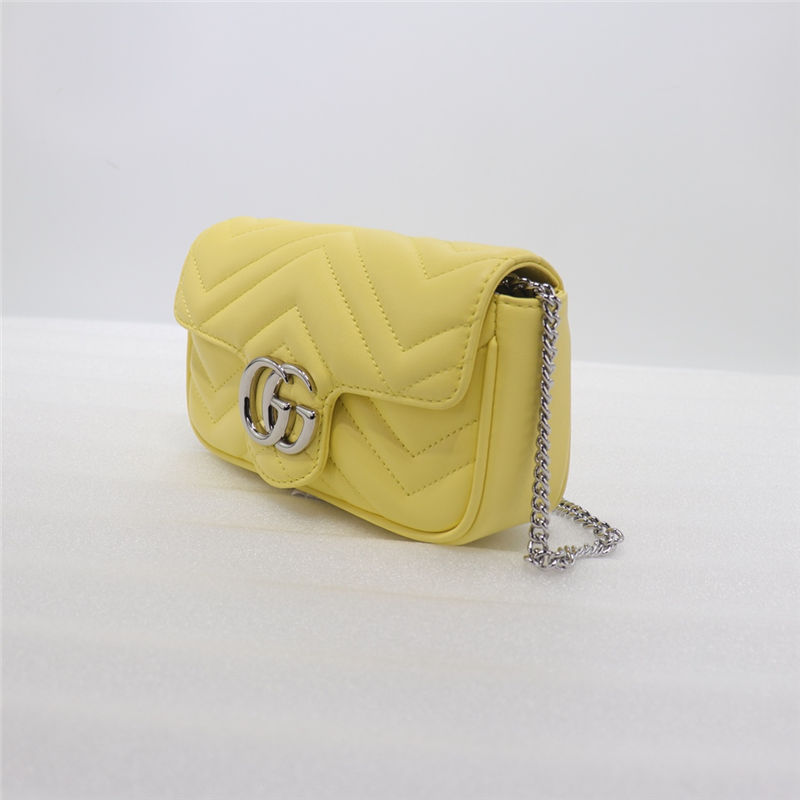 GG MARMONT MATELASSÉ SUPER MINI BAG 476433 High