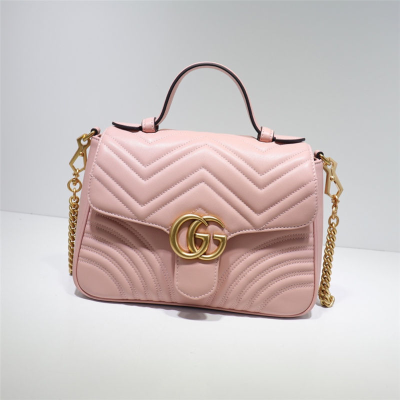 GG Marmont small top handle bag 498110 High