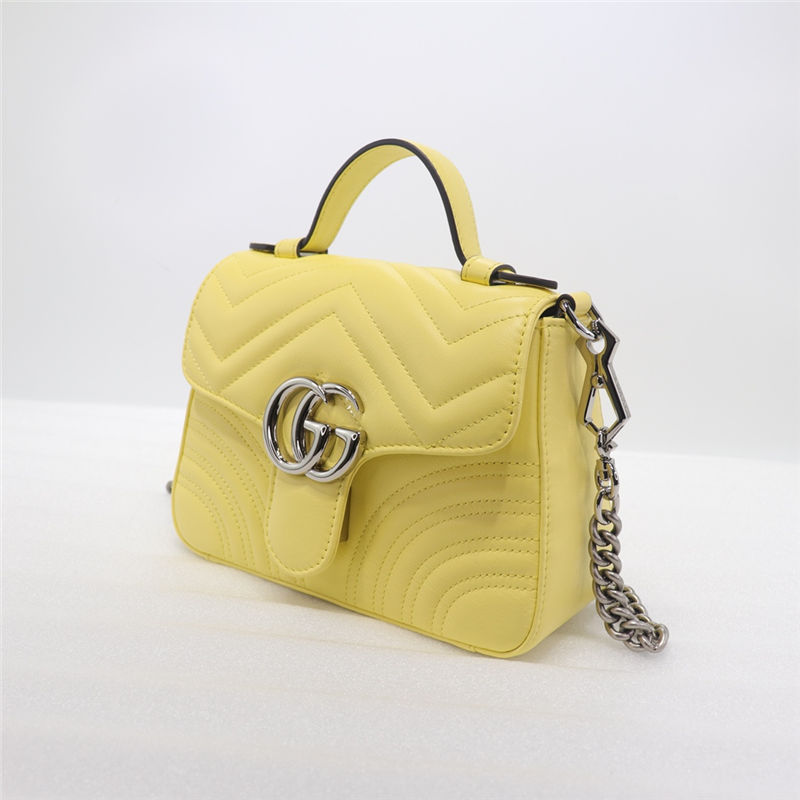 GG Marmont mini top handle bag High