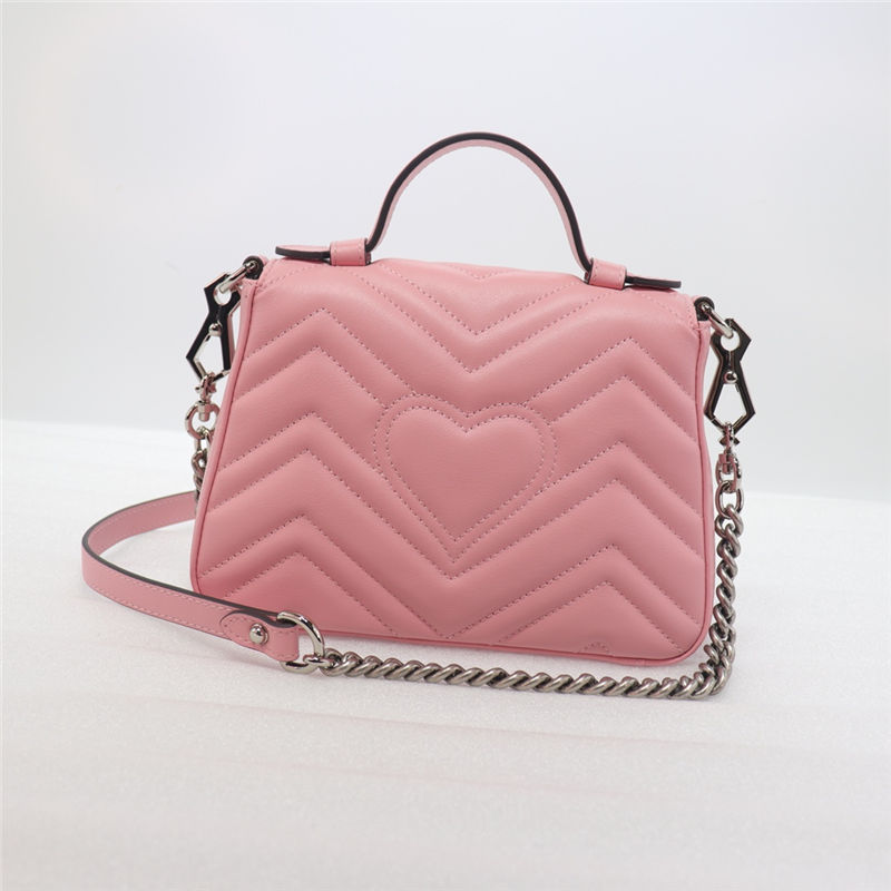 GG Marmont mini top handle bag High