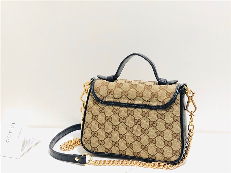 GG Marmont mini top handle bag High