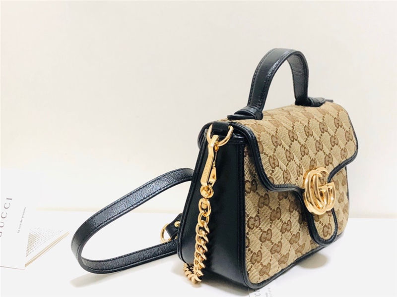 GG Marmont mini top handle bag High