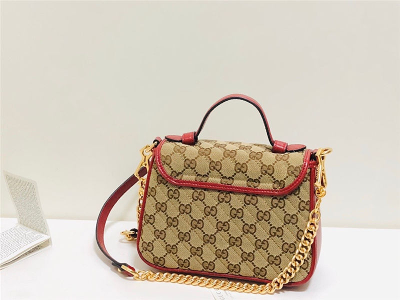 GG Marmont mini top handle bag High