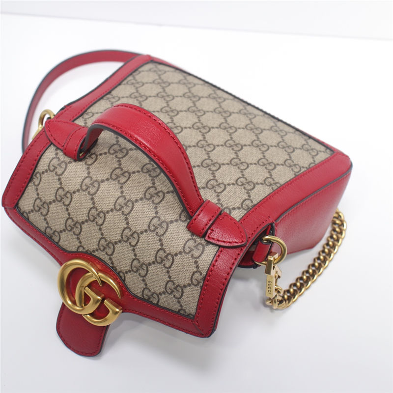 GG Marmont mini top handle bag High