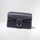 DIONYSUS GG SMALL SHOULDER BAG 400249 Leather navy blue high