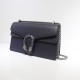 DIONYSUS GG SMALL SHOULDER BAG 400249 Leather navy blue high