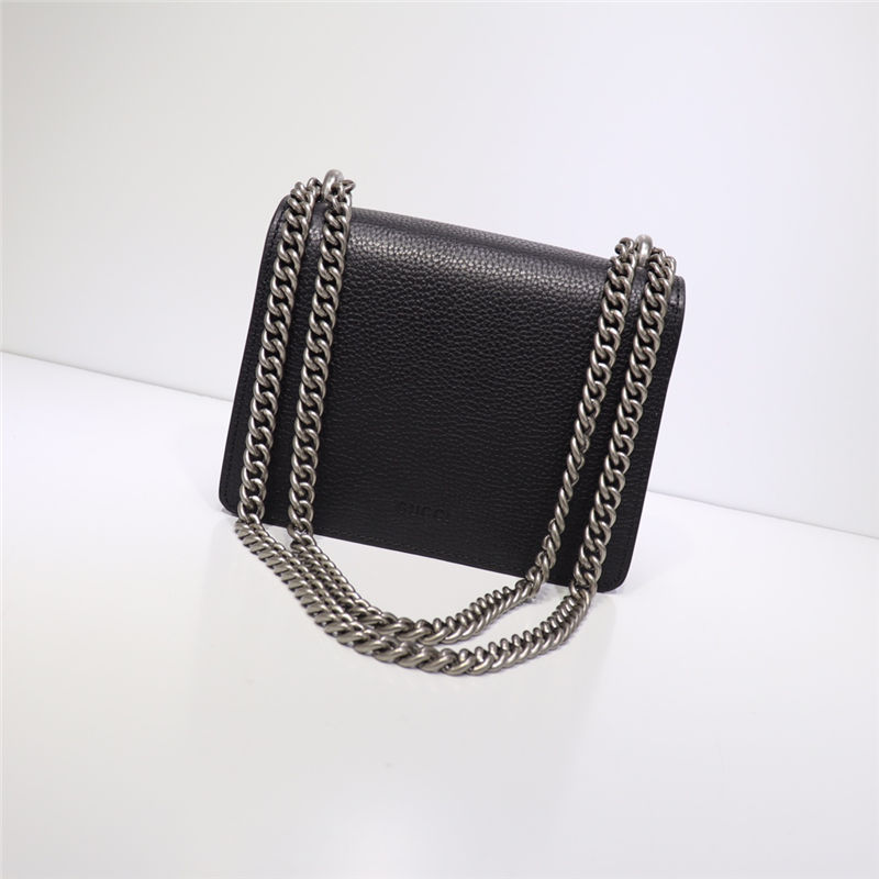 Dionysus leather mini bag 421970 black high