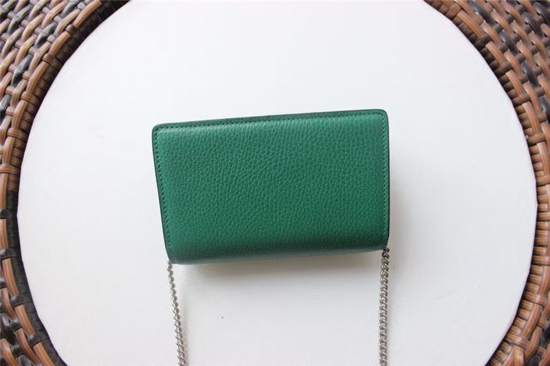 Dionysus super mini leather bag 476432 green high