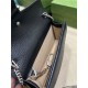 Dionysus super mini leather bag 476432 black high