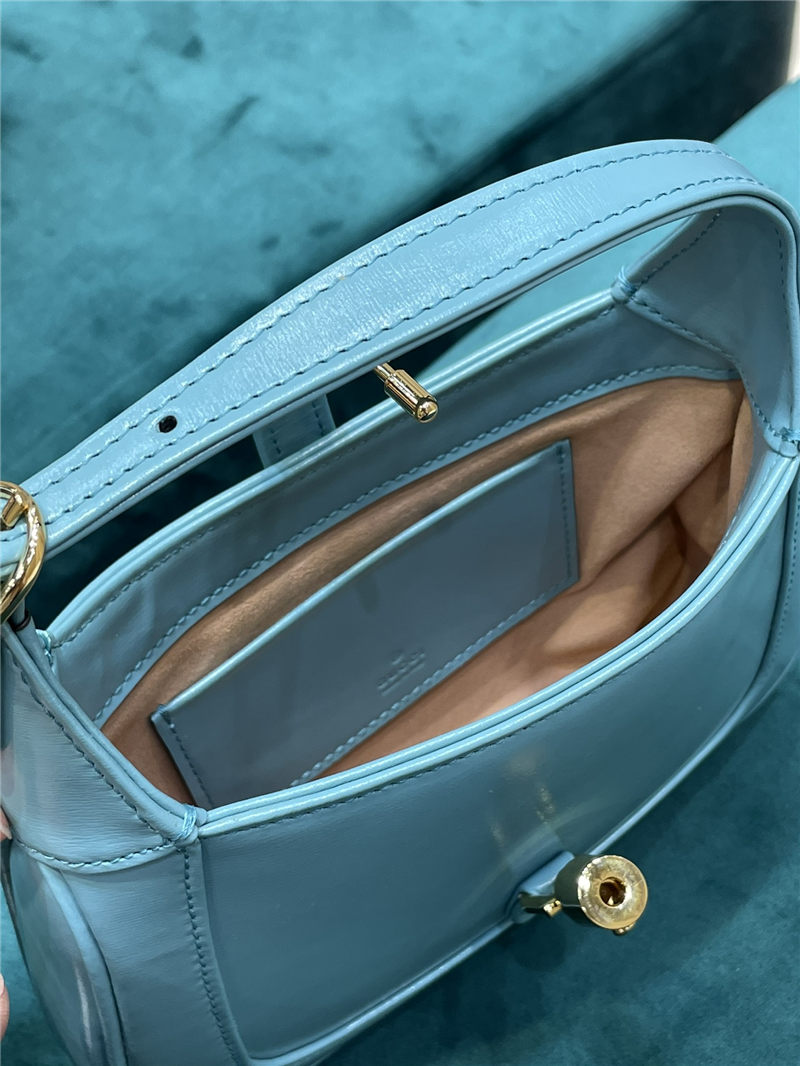 Jackie 1961 mini shoulder bag 637091 leather light blue High