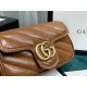 GG MARMONT MATELASSÉ SUPER MINI BAG 476433 Brown High