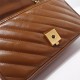 GG Marmont mini matelassé shoulder bag brown leather high