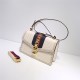 Sylvie leather mini chain bag 421882 Beige high