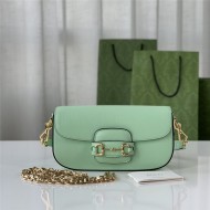 GUCCI HORSEBIT 1955 SMALL SHOULDER BAG 735178 Green High