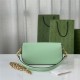 GUCCI HORSEBIT 1955 SMALL SHOULDER BAG 735178 Green High