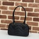 GG Marmont shoulder bag Leather Balck High