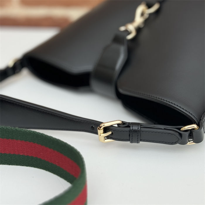 Gucci MINI BUCKET SHOULDER BAG Leather 782908 Black High