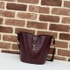 Gucci MINI BUCKET SHOULDER BAG Leather 782908 Burgundy High