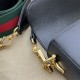 Gucci Horsebit 1955 mini bag 658574 Leather Black High