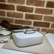 Gucci Horsebit 1955 mini bag 658574 Leather White High