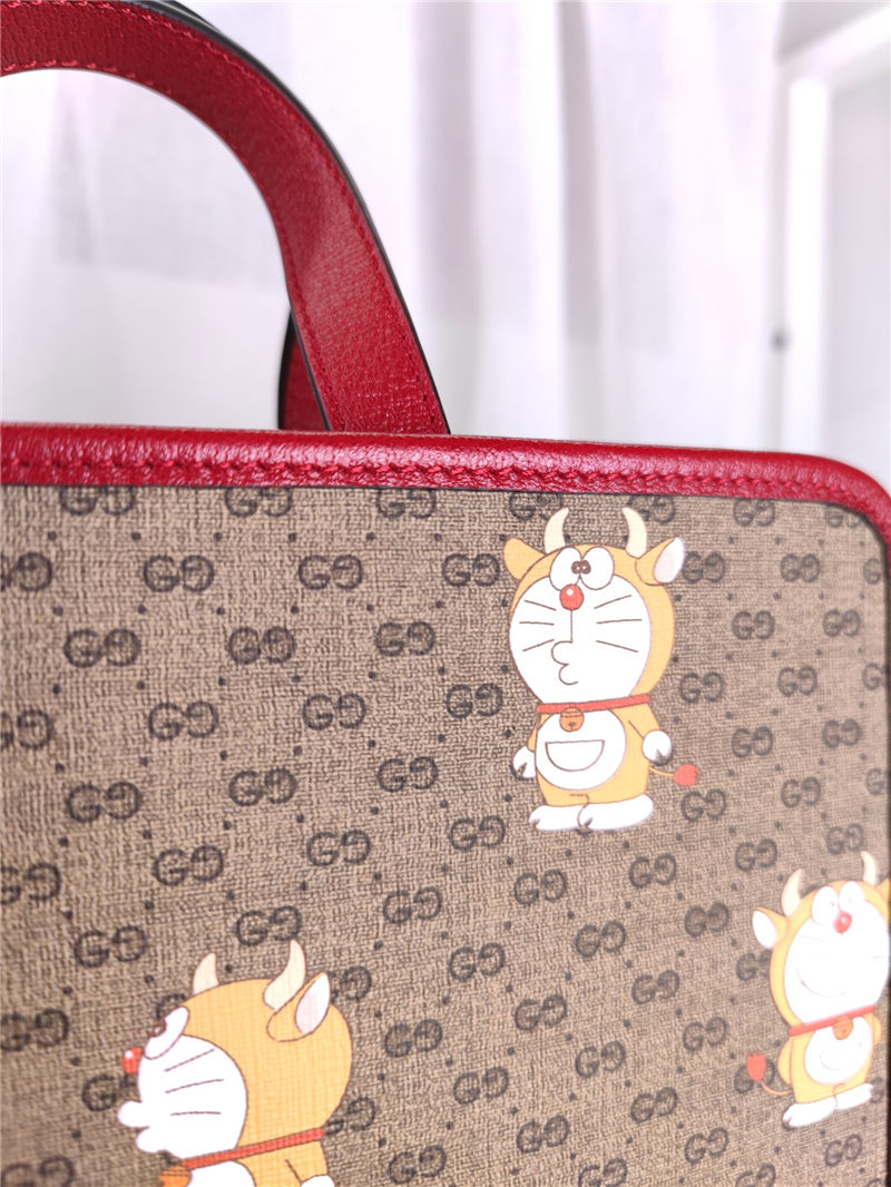 Children's GG Doraemon print tote bag 605614 High