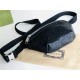 GG Embossed belt bag High