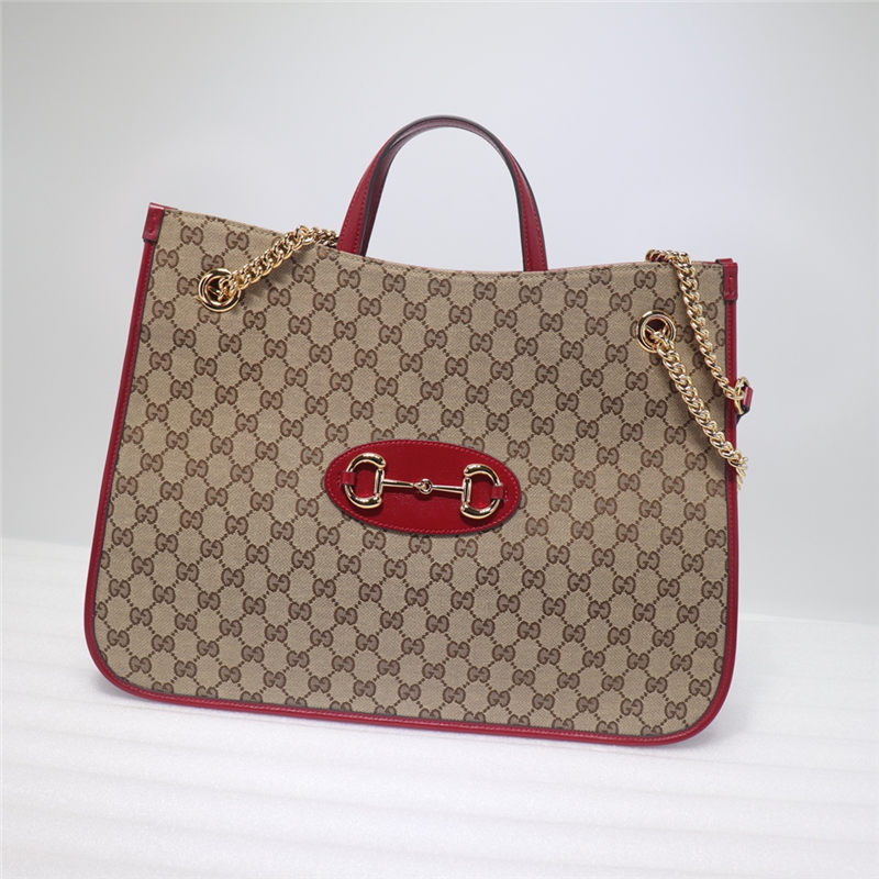 Gucci Horsebit 1955 large tote bag 623695 High