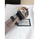 Gucci GG Supreme belt with G buckle 38mm High