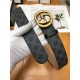 Gucci GG belt with interlocking G buckle 38mm High