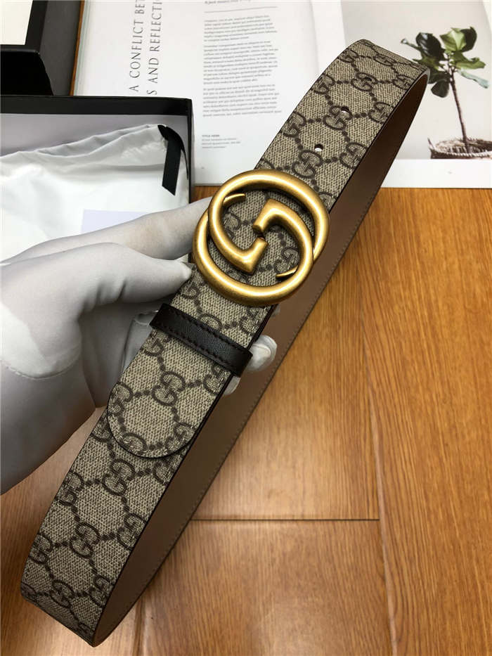 Gucci GG belt with interlocking G buckle 38mm High