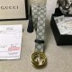 Gucci GG Supreme belt with G buckle 35/38mm High