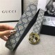 Gucci GG Supreme belt with G buckle 35/38mm High