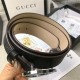 Gucci GG Supreme belt with G buckle 35/38mm High