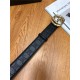 Gucci Signature belt with interlocking G buckle 38mm Gold High