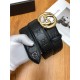 Gucci Signature belt with interlocking G buckle 38mm Gold High