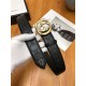 Gucci Signature belt with interlocking G buckle 38mm Gold High