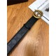 Gucci Signature belt with interlocking G buckle 38mm Anti-Gold High