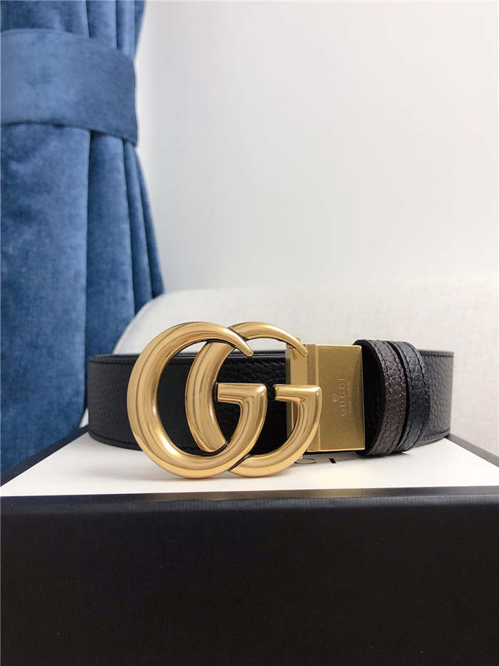 Gucci Reversible belt with Double G buckle 40mm High