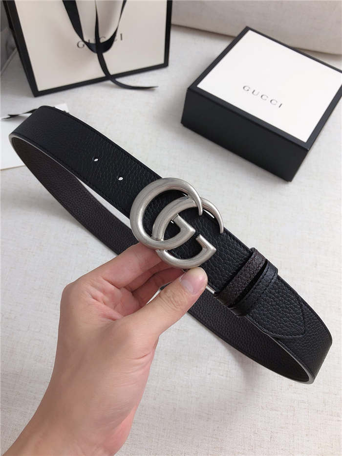 Gucci Reversible belt with Double G buckle 40mm High