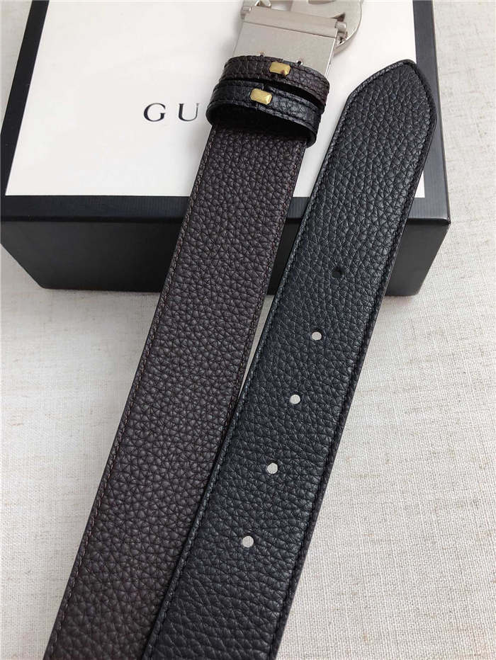 Gucci Reversible belt with Double G buckle 40mm High