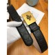 Gucci Signature belt with Bee buckle 38mm High