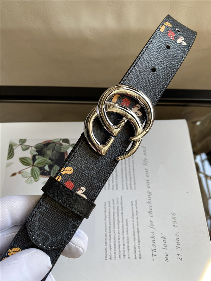 Gucci GG belt with Double G buckle 35mm Mickey High